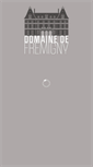 Mobile Screenshot of domaine-de-fremigny.com